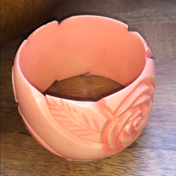 Coral Rose 3D Bangle - Picture 3 of 3